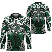 Personalised Maori Ngai Tahu Hockey Jersey Silver Fern Kowhaiwhai Art LT01 - Polynesian Pride