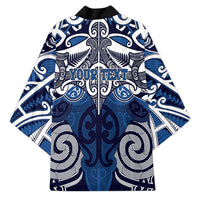 Personalised Maori Ngati Kahungunu Kimono Silver Fern Kowhaiwhai Art LT01 - Polynesian Pride