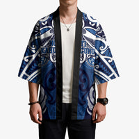 Personalised Maori Ngati Kahungunu Kimono Silver Fern Kowhaiwhai Art LT01 - Polynesian Pride