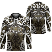 Personalised Maori Waikato Tainui Hockey Jersey Silver Fern Kowhaiwhai Art LT01 - Polynesian Pride