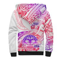 Kia Ora Maori New Zealand Pastel Sherpa Hoodie Sun Ta Moko Sweet Version LT01 - Polynesian Pride
