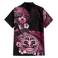 Aotearoa Kia Ora New Zealand Ta Moko Pink Version Hawaiian Shirt LT01 - Polynesian Pride
