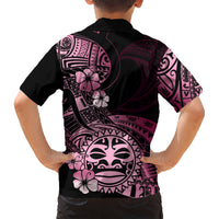Aotearoa Kia Ora New Zealand Ta Moko Pink Version Hawaiian Shirt LT01 - Polynesian Pride
