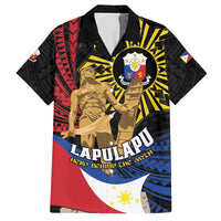 Personalized Lapulapu The First Filipino Hero Family Matching Long Sleeve Bodycon Dress and Hawaiian Shirt Polynesian Pattern