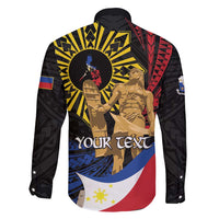 Personalized Lapulapu The First Filipino Hero Family Matching Puletasi and Hawaiian Shirt Polynesian Pattern