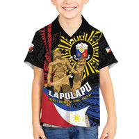 Personalized Lapulapu The First Filipino Hero Family Matching Puletasi and Hawaiian Shirt Polynesian Pattern