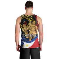 Personalized Lapulapu The First Filipino Hero Men Tank Top Polynesian Pattern LT01 - Polynesian Pride