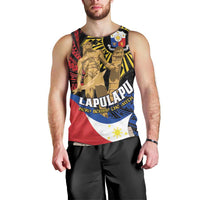 Personalized Lapulapu The First Filipino Hero Men Tank Top Polynesian Pattern LT01 - Polynesian Pride