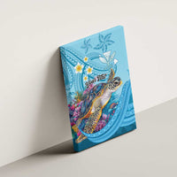 Personalized Hawaii Sea Turtle Canvas Wall Art Hawaii Map Ocean Vibes