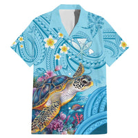 Personalized Hawaii Sea Turtle Family Matching Mermaid Dress and Hawaiian Shirt Hawaii Map Ocean Vibes