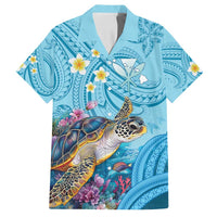 Personalized Hawaii Sea Turtle Family Matching Summer Maxi Dress and Hawaiian Shirt Hawaii Map Ocean Vibes
