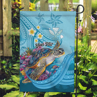 Personalized Hawaii Sea Turtle Garden Flag Hawaii Map Ocean Vibes