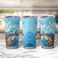 Personalized Hawaii Sea Turtle Tumbler Cup Hawaii Map Ocean Vibes