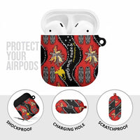 Papua New Guinea 50th Independence AirPods Case PNG Batik Pattern - Polynesian Pride