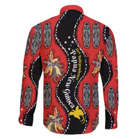 Papua New Guinea 50th Independence Family Matching Summer Maxi Dress and Hawaiian Shirt PNG Batik Pattern - Polynesian Pride