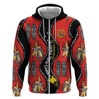 Papua New Guinea 50th Independence Hoodie PNG Batik Pattern - Polynesian Pride