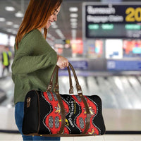 Papua New Guinea 50th Independence Travel Bag PNG Batik Pattern - Polynesian Pride