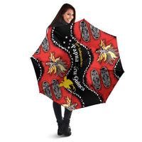 Papua New Guinea 50th Independence Umbrella PNG Batik Pattern LT01 - Polynesian Pride