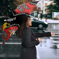 Papua New Guinea 50th Independence Umbrella PNG Batik Pattern LT01 - Polynesian Pride