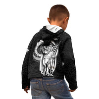 Personalized Hawaii King Kamehameha Kid Hoodie Flag Polynesian Pattern LT01 - Polynesian Pride