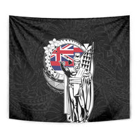Hawaii King Kamehameha Tapestry Flag Polynesian Pattern LT01 - Polynesian Pride