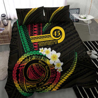 Vanuatu Independence Day Bedding Set Yumi 46th Hapi Indipendens Dei LT01 - Polynesian Pride