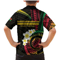 Vanuatu Independence Day Family Matching Mermaid Dress and Hawaiian Shirt Yumi 45th Hapi Indipendens Dei LT01