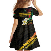 Vanuatu Independence Day Family Matching Off Shoulder Maxi Dress and Hawaiian Shirt Yumi 46th Hapi Indipendens Dei LT01 - Polynesian Pride