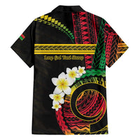 Vanuatu Independence Day Family Matching Summer Maxi Dress and Hawaiian Shirt Yumi 46th Hapi Indipendens Dei LT01 - Polynesian Pride