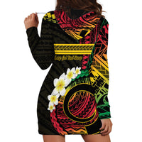 Vanuatu Independence Day Hoodie Dress Yumi 46th Hapi Indipendens Dei LT01 - Polynesian Pride