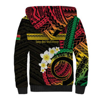 Vanuatu Independence Day Sherpa Hoodie Yumi 46th Hapi Indipendens Dei LT01 - Polynesian Pride