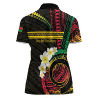 Vanuatu Independence Day Women Polo Shirt Yumi 46th Hapi Indipendens Dei LT01 - Polynesian Pride