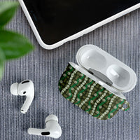 Pikake Maile Tiare Lei AirPods Case Omaomao Lauhala Pattern