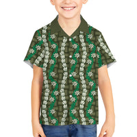 Pikake Maile Tiare Lei Hawaiian Shirt Omaomao Lauhala Pattern LT01 - Polynesian Pride