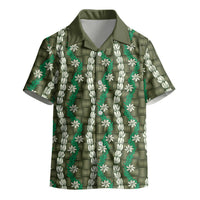 Pikake Maile Tiare Lei Kid Hawaiian Shirt Omaomao Lauhala Pattern LT01 - Polynesian Pride