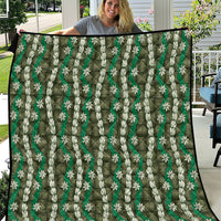 Pikake Maile Tiare Lei Quilt Omaomao Lauhala Pattern