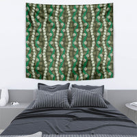 Pikake Maile Tiare Lei Tapestry Omaomao Lauhala Pattern