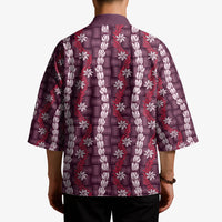 Pikake Maile Tiare Lei Kimono Akala Lauhala Pattern
