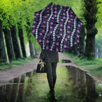 Pikake Maile Tiare Lei Umbrella Poni Lauhala Pattern