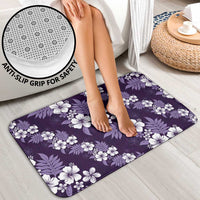 Hawaiian Hibiscus Tribal Floral Purple Bathroom Set Polynesian Tapa Pattern LT01 - Polynesian Pride