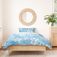 Fiji Tapa Pattern Bedding Set Plumeria Floral LT01 - Polynesian Pride