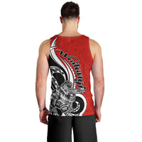 New Zealand Waitangi Day Men Tank Top Aotearoa Te Tiriti O Waitangi Kiwi Red Version LT01 - Polynesian Pride