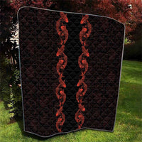 Hawaii Japan Koi Fish Red Quilt Tapa Pattern LT01 - Polynesian Pride