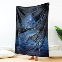 Matariki Kiwi Blanket Silver Fern