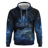 Personalised Matariki Kiwi Hoodie Silver Fern