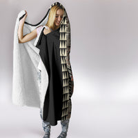 Hawaiian Quilt Hooded Blanket Hibiscus Kakau Vintage Style LT01 - Polynesian Pride