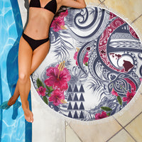 Hawaii Kakau Mix Paisley Pattern Beach Blanket Polynesian Tropical Unique Style LT01 - Polynesian Pride