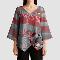 Custom Football 2026 New Caledonia Kimono Sleeve Blouse Kagus Come On