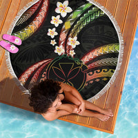Hawaii Map Kanaka Maoli Beach Blanket Fantastic Frangipani Reggae
