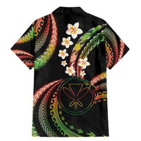 Hawaii Map Kanaka Maoli Family Matching Mermaid Dress and Hawaiian Shirt Fantastic Frangipani Reggae